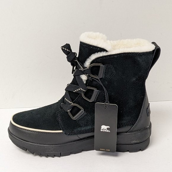 Sorel Shoes Sorel Tivoli Iv Waterproof Winter Boots Black Suede